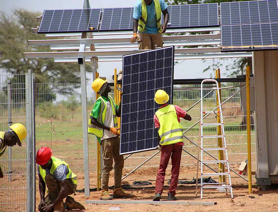 Sistema solar doméstico de 5 KW en Kenia